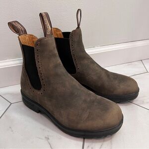 Blundstone High-Top 1351 Rustic Brown Chelsea Boot Size 8 Women's
